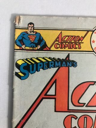 1970s Superman Action Comic No.  455 Rare Collectible Vintage DC Green Arrow,  Atom 2