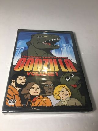 Godzilla: The Animated Series Volume 1 Dvd/2006/rare/classic Media/mint