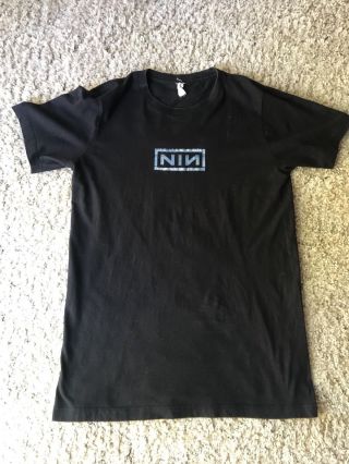 Black Nin Nine Inch Nails 2006 Concert T - Shirt Live With Teeth Rare
