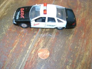 Welly Diecast Dare To Resist Drugs & Violence Police Chevy Caprice 1:43 Car - Rare