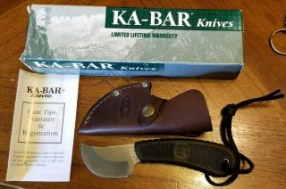 Vtg Rare Ka - Bar Usa 1442 Precision Hunter Fixed Blade Skinner Hunting Knife Mib