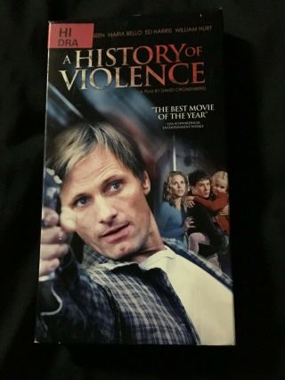 History Of Violence Vhs Video Rare The Last Hollywood Movie Ever On Vhs 2006
