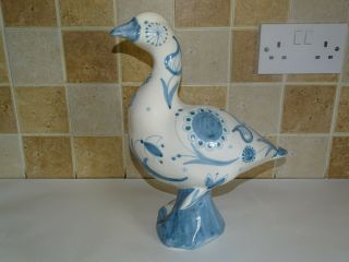 Rye Pottery David Sharp Goose / Duck,  Rare Very Large Retro / Art Deco