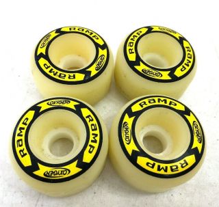 Ramp Skateboard Vintage Oxygen Skate Wheels Rare Set 1 - 1
