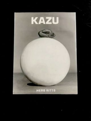 Rare Herb Ritts " Kazu " Erotic Photography Book.  1st Edition.  Gay Interest