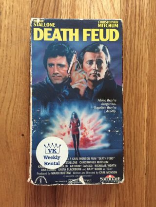 Death Feud (aka Savage Harbor) (1987) Southgate Home Video Vhs Action Cult Rare