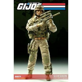 Sideshow Collectibles G.  I.  Joe Dusty - 12 Inch 1/6 Scale Desert Trooper - Rare