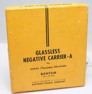 Rare Nos Kodak Glassless Negative Carrier Bantam 28x40mm For Precision Enlarger