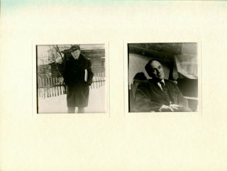 Russian 1960 Sviatoslav Richter Great Pianist 2 Real Photos Rare Ussr
