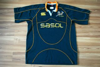 South Africa Sa Rugby Springboks Canterbury 2007 Home Jersey Shirt Size Xl Rare