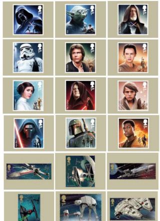 Star Wars: The Force Awakens - Phq Cards 19 In Total Very Rare