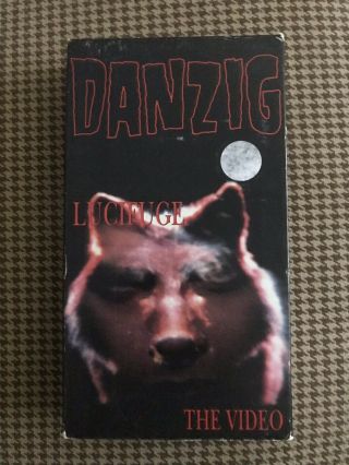Danzig - Lucifuge (1991) Def Home Video Rare Vhs Tape Glenn Danzig