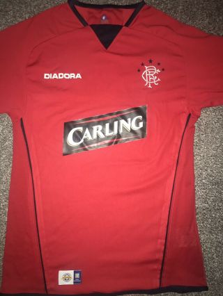 Rangers 3rd Shirt 2004/05 Medium Rare And Vintage