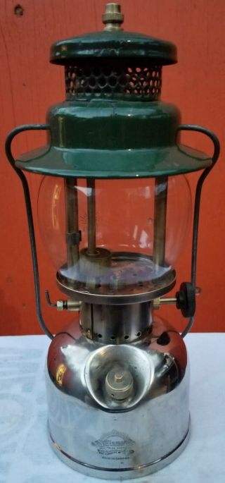 Rare Coleman Canada 242k Kerosene Lantern 9/35 Green Vent Restored