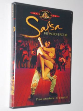 Salsa (dvd,  2003) The Motion Picture - Rare & Oop Robby Rosa R1 Usa/can