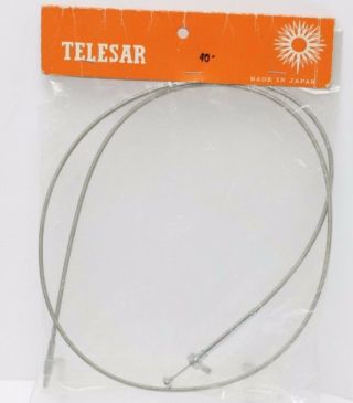 Rare Nos - Telesar 40in.  Camera Cable Cord Screw Lock Screw In Shutter Release