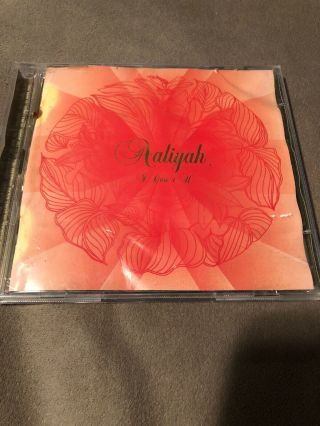 Aaliyah - I Care 4 U (cd,  Dvd,  2002,  Includes Audio Cd) Rare Oop