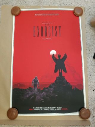 Mondo The Exorcist Poster Phantom City Creative Limited Edition Rare