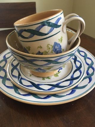 " Rare " Bennettsbridge 4 Piece Place Setting By Sybil Connolly For Tiffany And Co