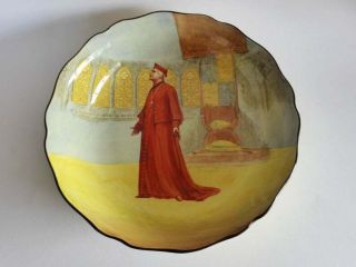 Rare Royal Doulton Series Ware " Cardinal Wolsey " Serving Bowl Shakespeare Series