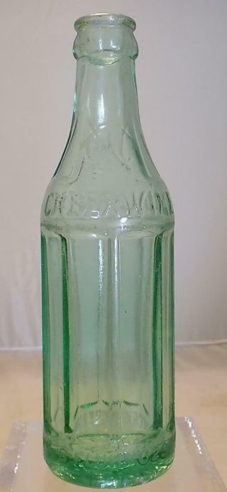 RARE Cheerwine Soda Bottle Charlotte NC 1946 Laurens Glass 3