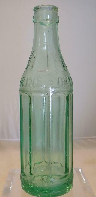 RARE Cheerwine Soda Bottle Charlotte NC 1946 Laurens Glass 4
