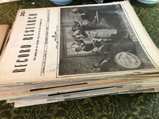 50 Record Research Early Collector Mag Early - 1st Ever Issues Rare S 1 - 6 Here