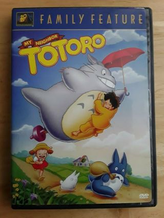 My Neighbor Totoro (dvd,  2002) 20th Century Fox - Rare Oop