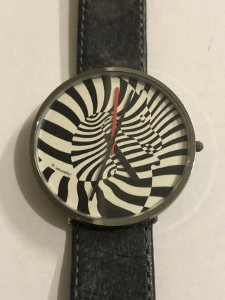 Bulova Victor Vasarely Rare Limited Edition Collectable Limited Edition Watch