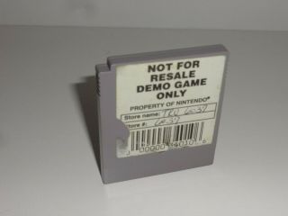 Nintendo Gb Game Boy Tetris Blast - Nfr Not For Resale Store Kiosk Rare