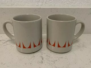 Herman Miller Ceramic Mugs Vintage 1950/60s Logo Mid Century Modern Rare