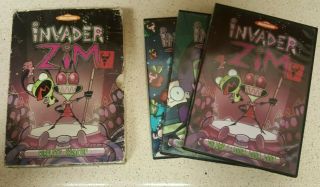 Invader Zim Complete Invasion Box Set Dvd,  6 - Disc Set Rare Oop Nickelodeon.