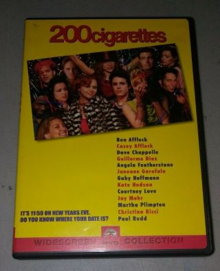 200 Cigarettes Dvd - Rare