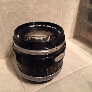 Canon Lens Fl 55mm 1:1.  2 Rare -