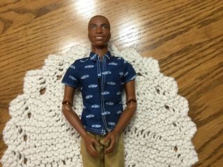 Rare Mattel - African American Articulated (jointed) Barbie Ken Doll