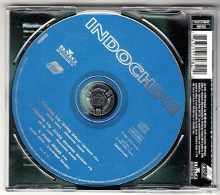 INDOCHINE - Kissing My Song très rare CD single 1996 Canada 2