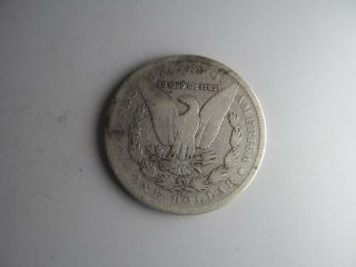 1890 - CC Morgan Silver Dollar - - RARE CARSON CITY COIN 2