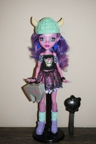 Monster High Collectable Rare Doll Kjersti Trollson Brand - Boo Students Mattel