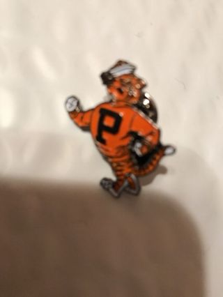 Princeton Tigers - Vintage Hat & Lapel Pin (old Stock) 1 " Rare