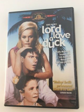 Lord Love A Duck [1966] Dvd 2003 Rare Oop Tuesday Weld / Roddy Mcdowall