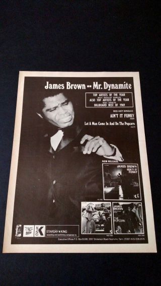 James Brown.  Mr.  Dynamite Ain 