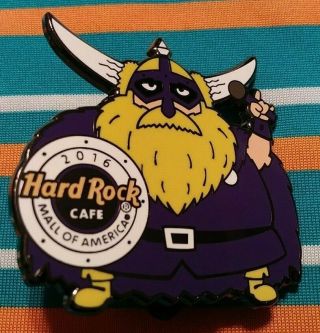 Hard Rock Cafe Hrc 2016 Mall Of America Viking Collectible Pin Rare /le L@@k