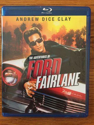 The Adventures Of Ford Fairlane (blu - Ray Disc,  2015) Rare Oop Htf