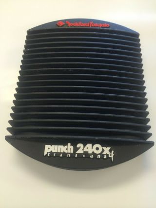 Rockford Fosgate Punch 240x4 trans - ana Car Stereo Amplifier - RARE - Old School 2