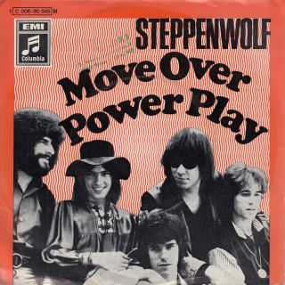 Steppenwolf - Move Over/power Play - Rare Different German Ps 45rpm 1969