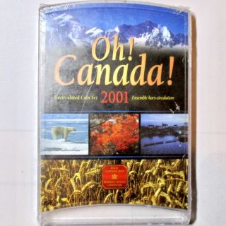 2001 Oh Canada Set Proof - Like - Rare - Hard To Find