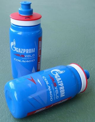 Rare 2019 Team Gazprom Colnago Water Bottle Set Tour De France Bidon - Russia