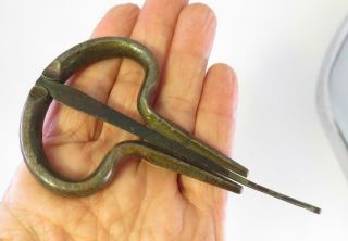 Rare Victorian Mouth Jaw Jews Harp Signed J.  R.  Smith