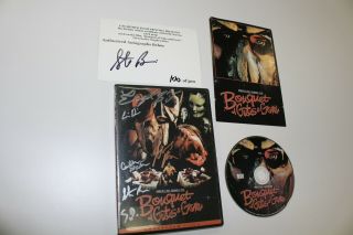 Bouquet Of Guts & Gore Dvd Unearthed Films Oop 1000 Made Signed Rare