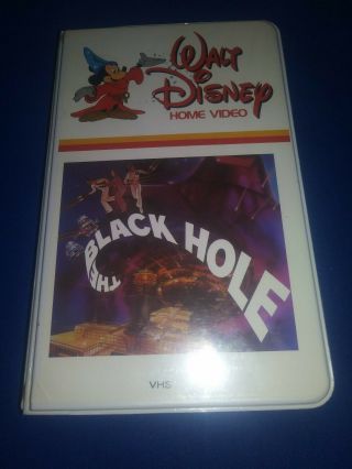 Disney The Black Hole Vhs Clamshell Rare Sci Fi 1979